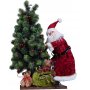 Украшение интерьерное "Дед Мороз с елкой" XM-MX006 