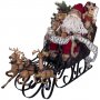Дед Мороз на санях украшение интерьерное Mister Christmas XM-MX089