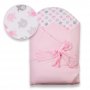 Конверт-плед для новорожденных Слоники EKO RO-16 розовый