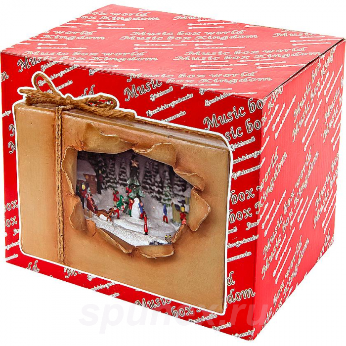 Композиция музыкальная Зимний сюжет в посылке Mister Christmas MB-52013