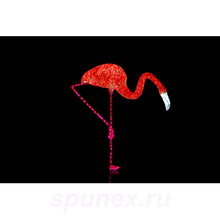 Композиция светодиодная "Фламинго" красный SHG-42-1