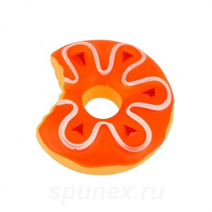 Игрушка из винила "Бублик" 9х3см