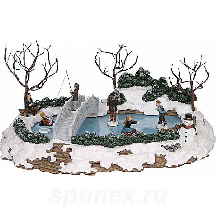 Новогодний сувенир "Каток" Mister Christmas Collection (Арт. 600600)